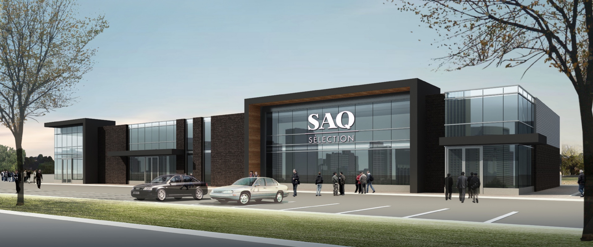 SAQ Joliette | Architex Group | Montreal-based architectural design firm | SAQ Joliette | Architectural design firm offering architectural project programming, architectural design & implementation based in Montreal.